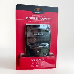 CyberPower -175W Power Inverter Camping Travel Charger